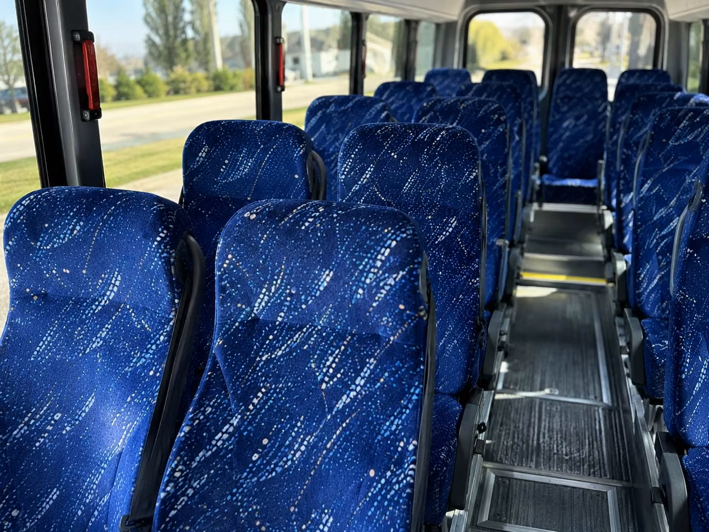 20 passenger minibus inside