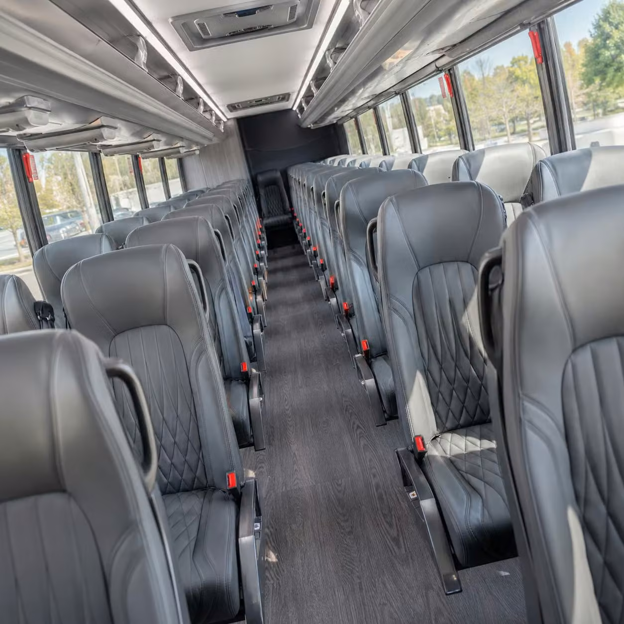 25 passenger minibus inside