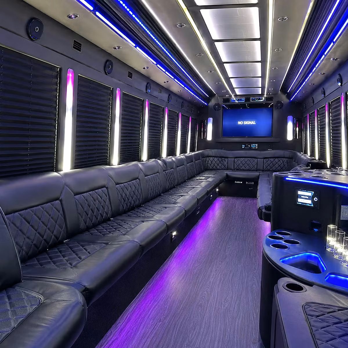 party bus inside